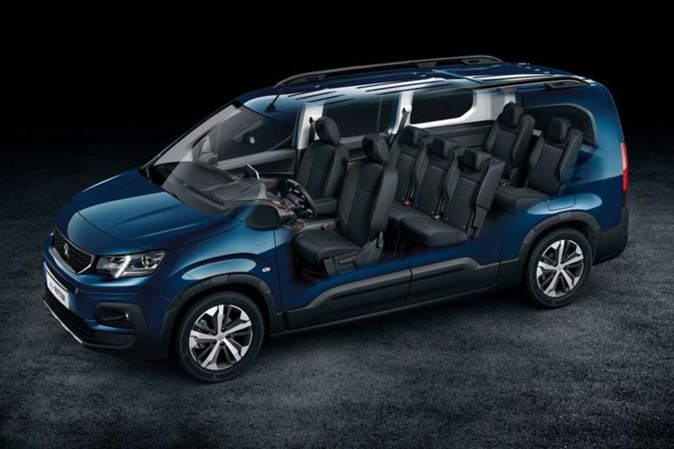 5 gezinsauto's voor grote gezinnen (7 personen of meer)