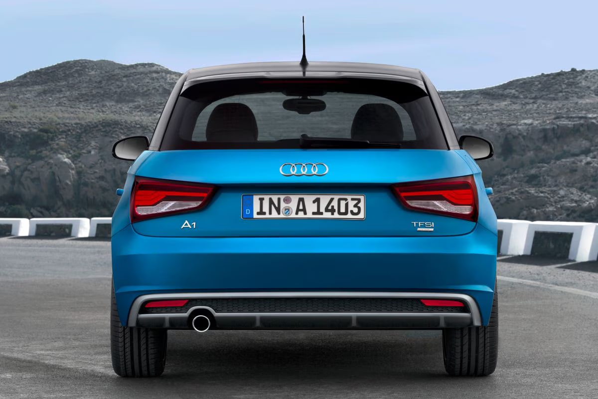 Afmetingen Audi A1 (2010-2018)