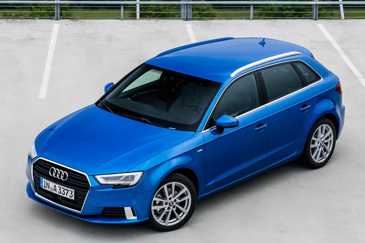 Afmetingen Audi A3 (2012-2020)