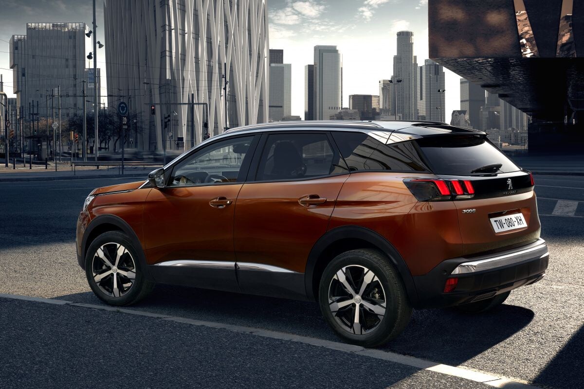 Afmetingen Peugeot 3008 (2016+)