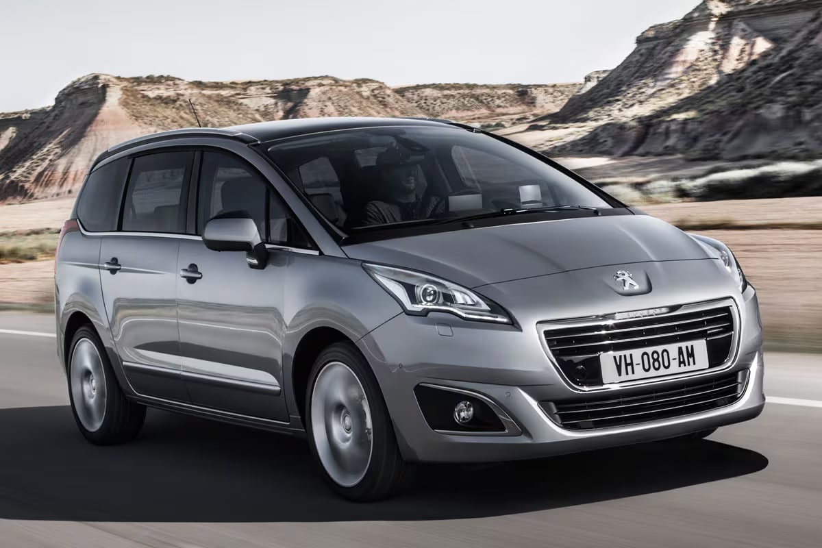 Modeleigenschappen Peugeot 5008 (2009-2017)
