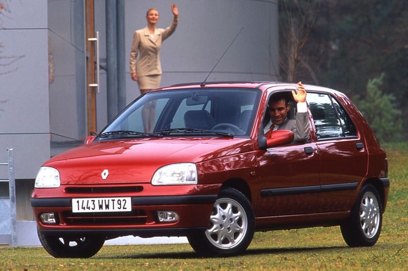Afmetingen Renault Clio (1990-1998)
