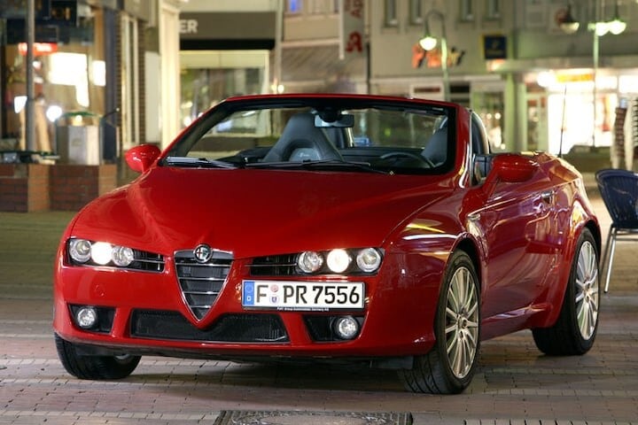 Afbeelding van een Alfa Romeo Spider