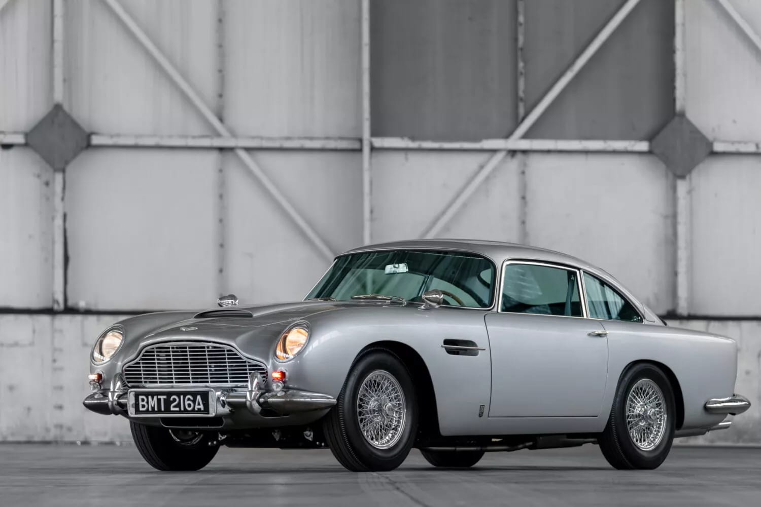 Afbeelding van een Aston Martin DB5