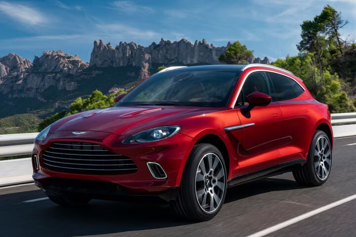 Afbeelding van een Aston Martin DBX