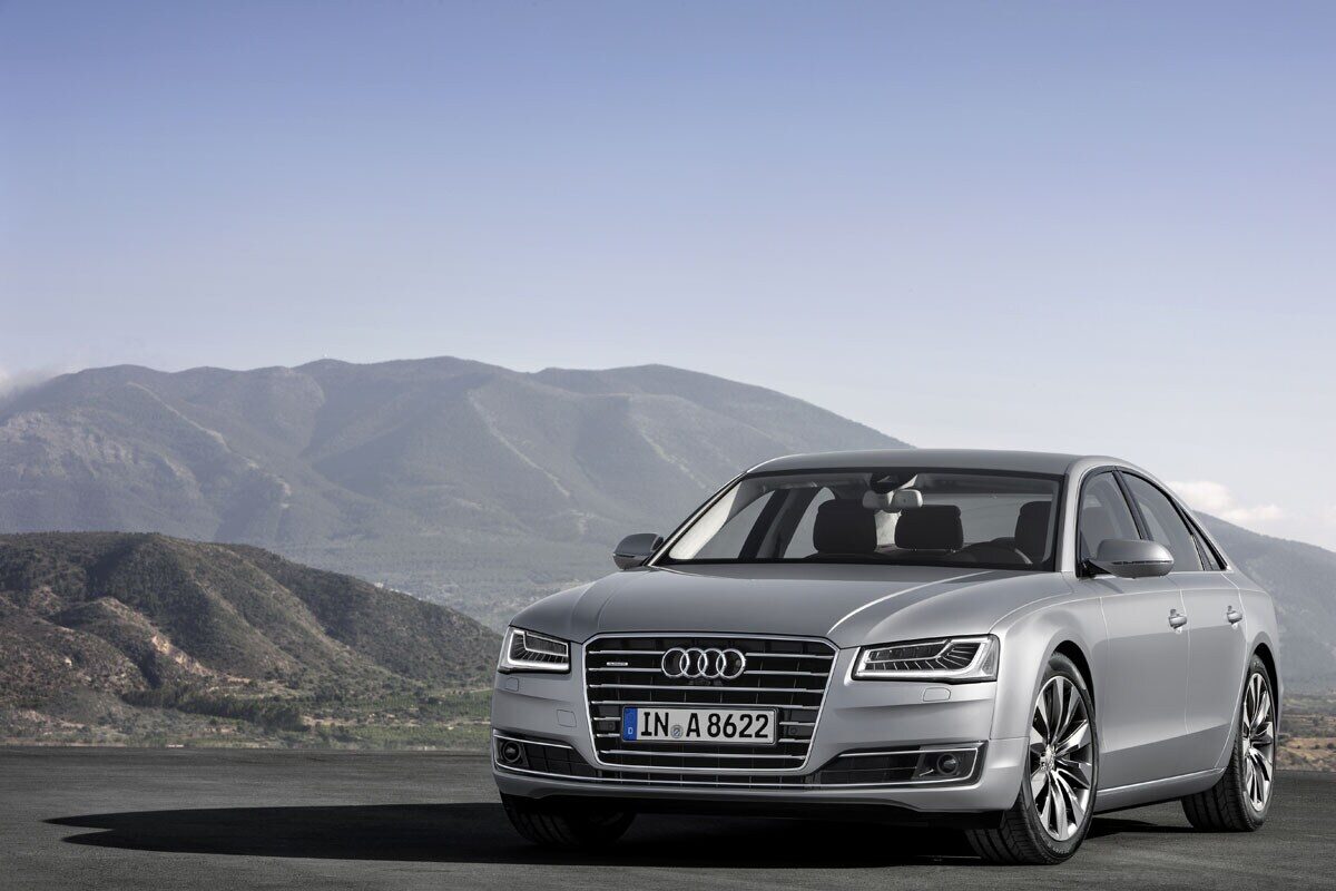 Afbeelding van een Audi A8 W12