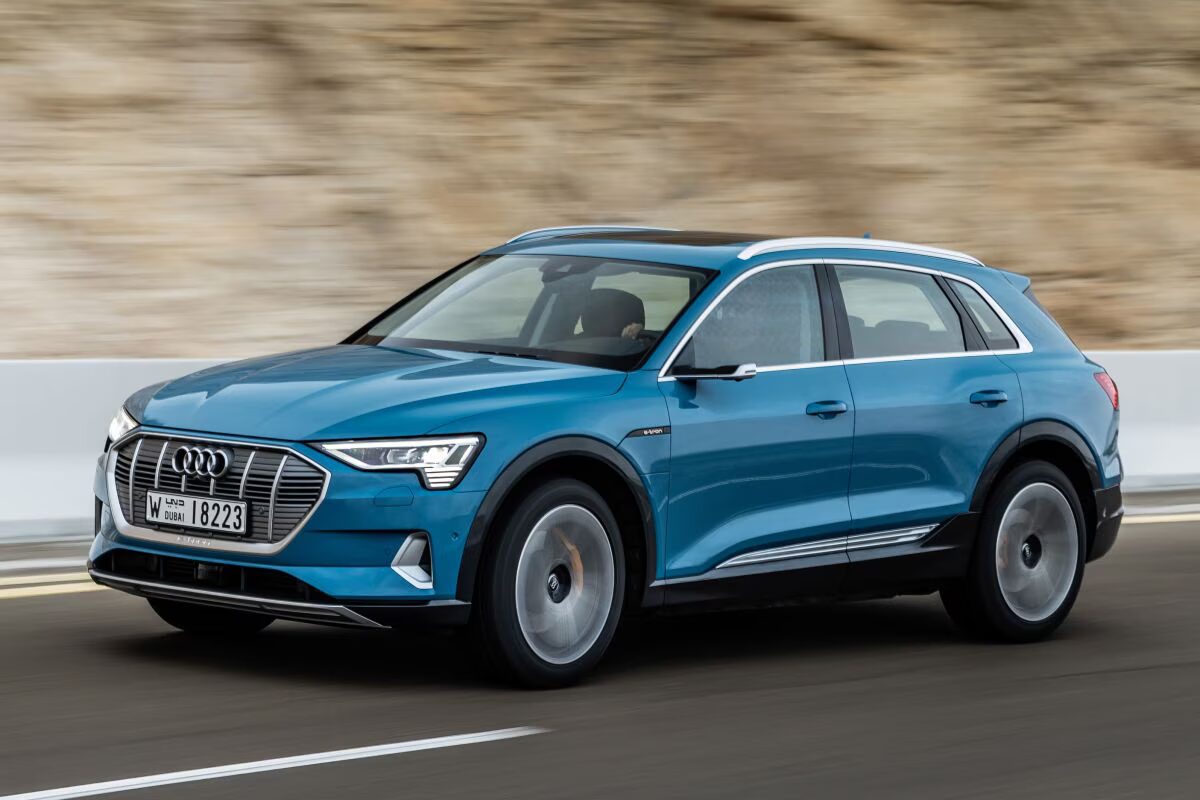 Afbeelding van een Audi E-tron 55