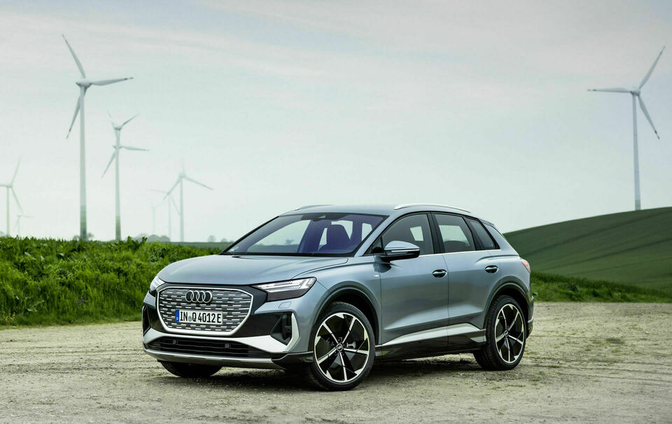 Afbeelding van een Audi Q4 e-tron