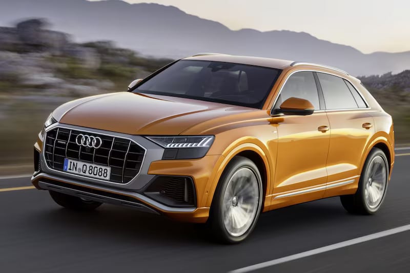 Afbeelding van een Audi Q8