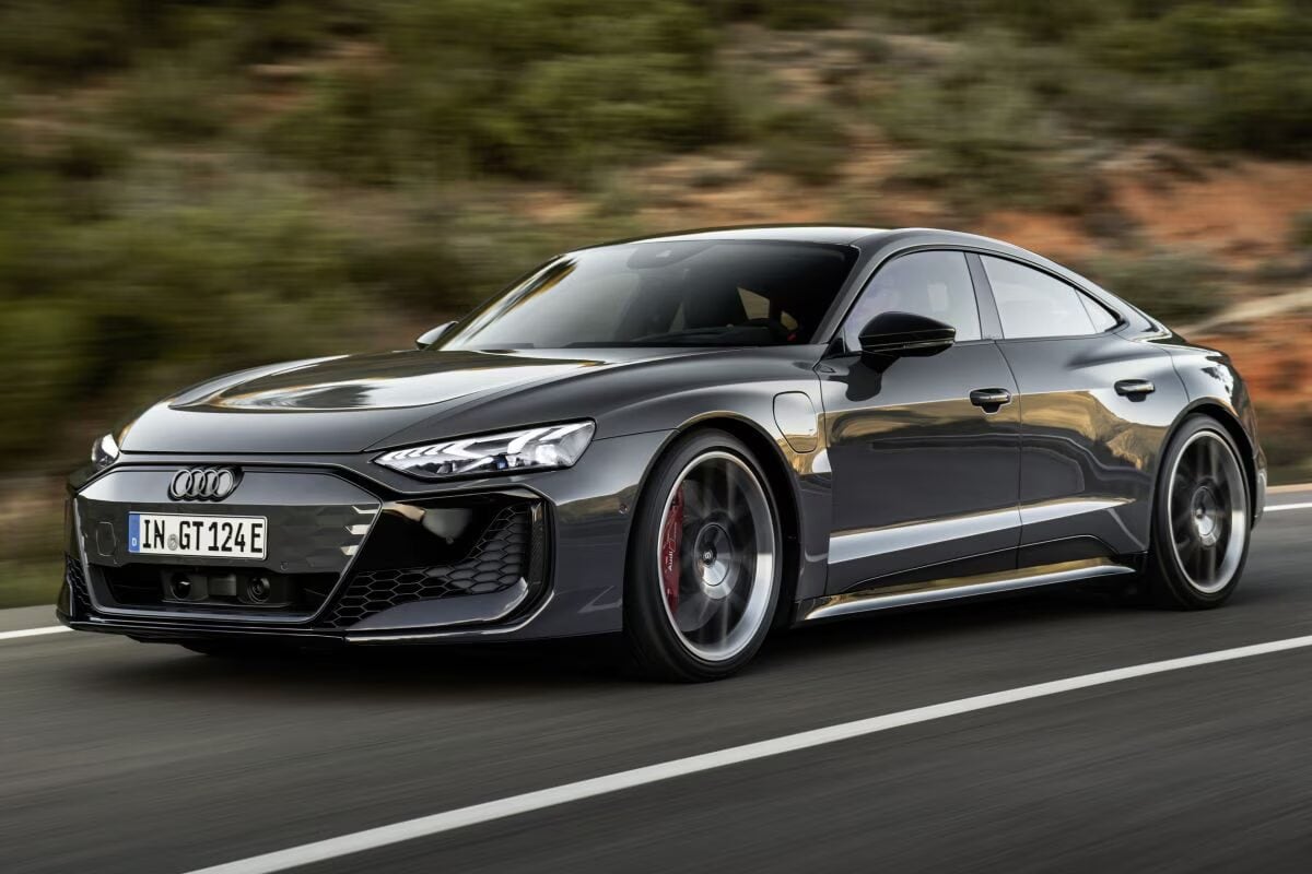 Afbeelding van een Audi E-tron GT RS