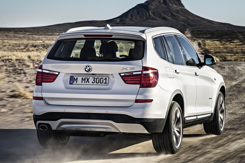 Modeleigenschappen BMW X3 (2010-2017)