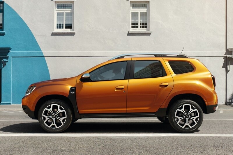 Afmetingen Dacia Duster (2018+)