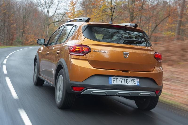 Modeleigenschappen Dacia Sandero (2021+)