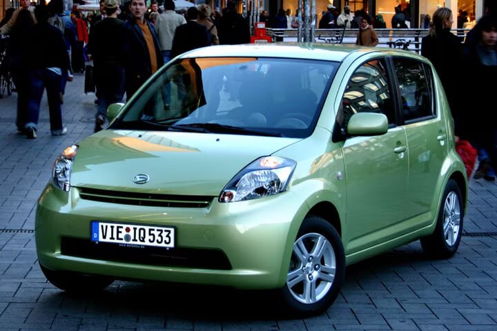 Afbeelding van een Daihatsu Sirion
