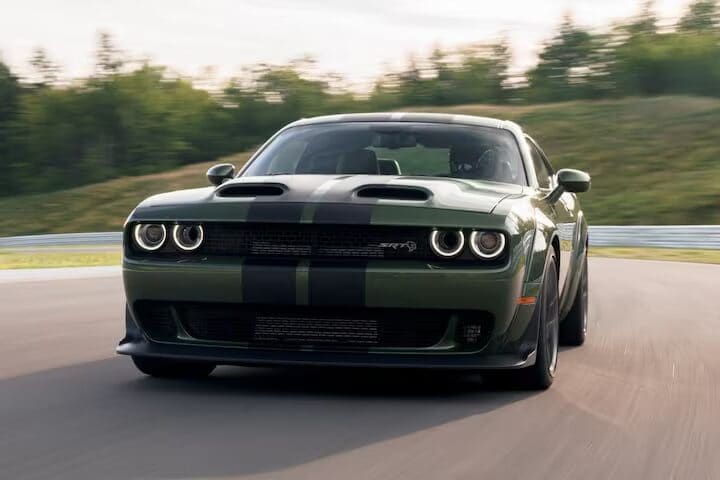Afbeelding van een Dodge Challenger Hellcat