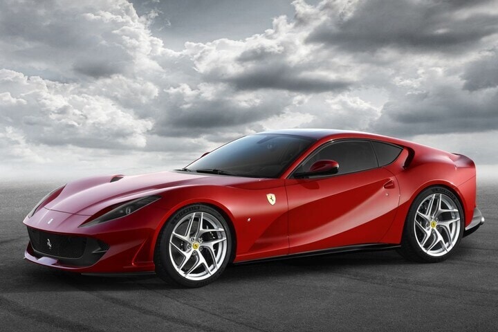 Afbeelding van een Ferrari 812
