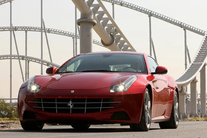 Afbeelding van een Ferrari FF