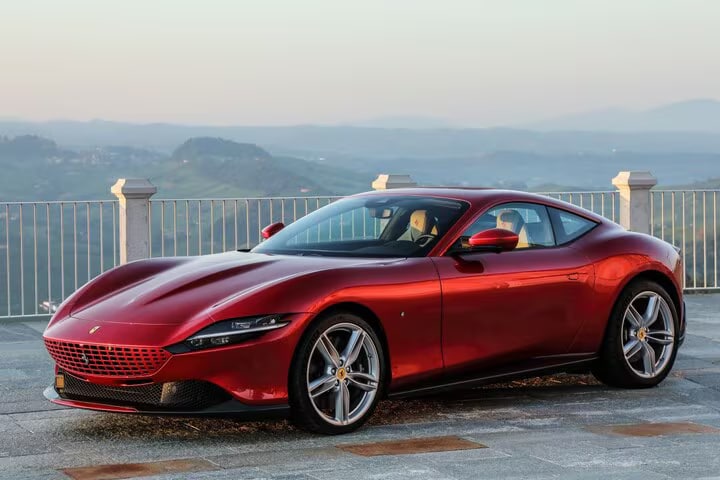 Afbeelding van een Ferrari Roma