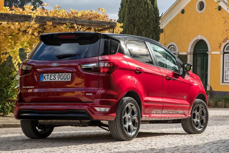Modeleigenschappen Ford EcoSport (2014+)