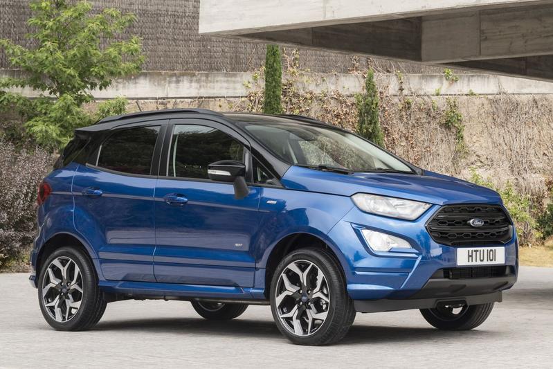 Afmetingen Ford EcoSport (2014+)