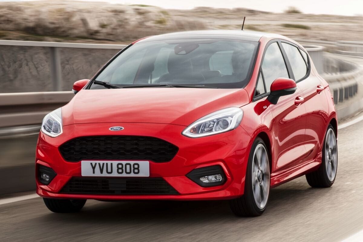 Afbeelding van een Ford Fiesta ST-line