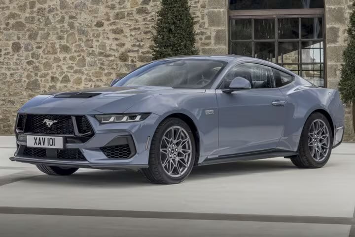 Afbeelding van een Ford Mustang