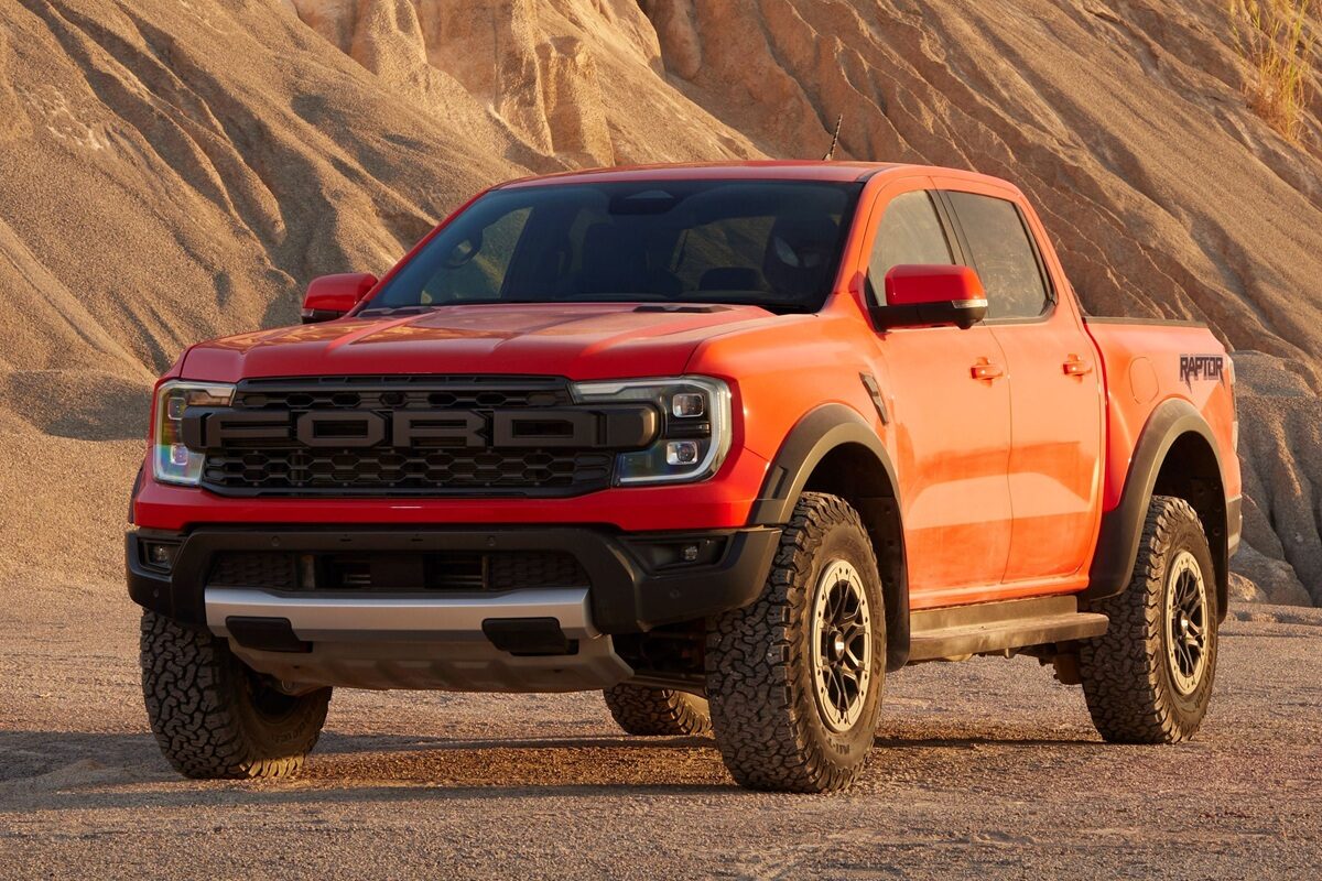Afbeelding van een Ford Ranger Raptor