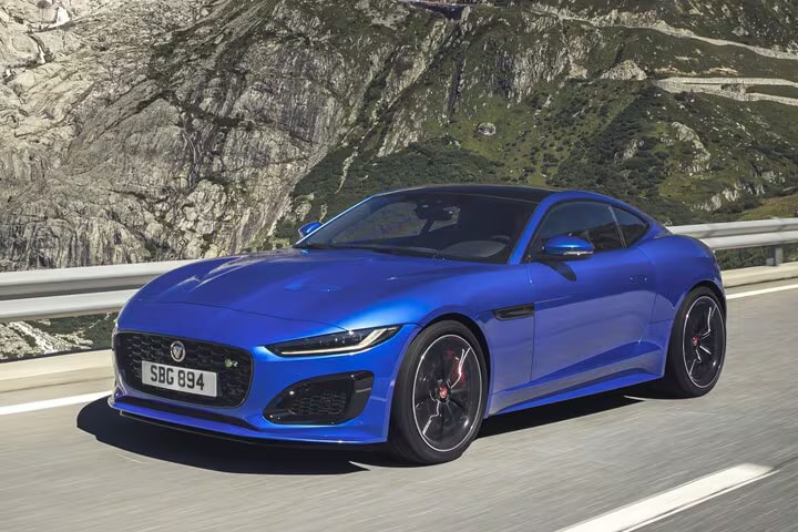 Afbeelding van een Jaguar F-Type