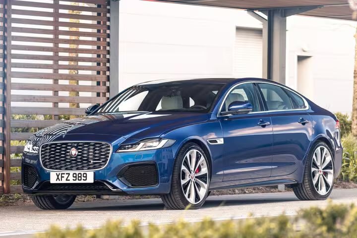 Afbeelding van een Jaguar XF