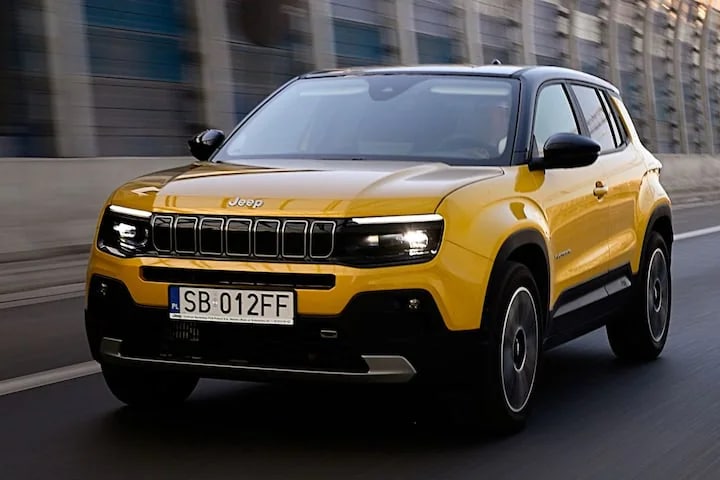 Afbeelding van een Jeep Avenger