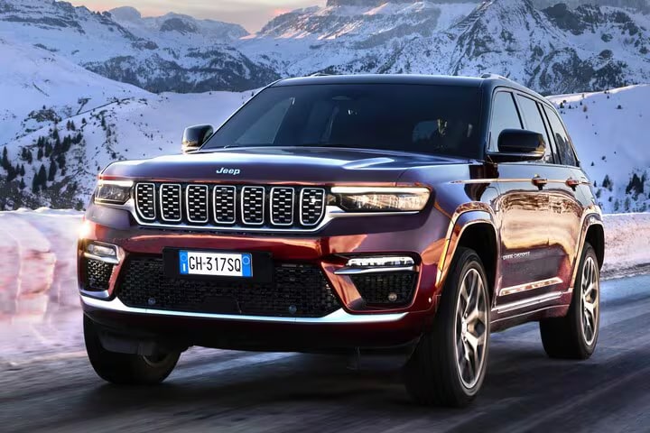 Afbeelding van een Jeep Grand Cherokee