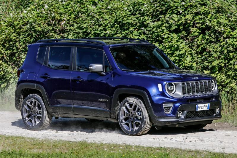 Afmetingen Jeep Renegade (2014+)