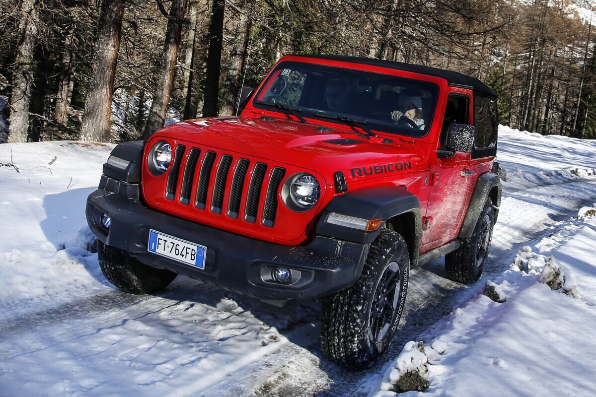 Afbeelding van een Jeep Wrangler Rubicon