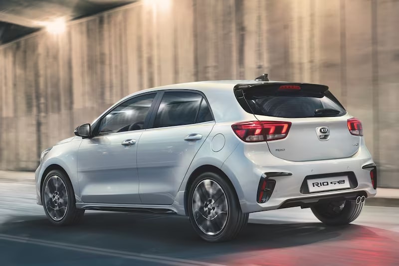 Afmetingen Kia Rio (2017-2023)