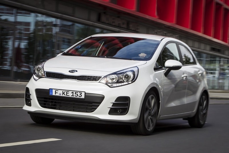Afmetingen Kia Rio (2011-2017)