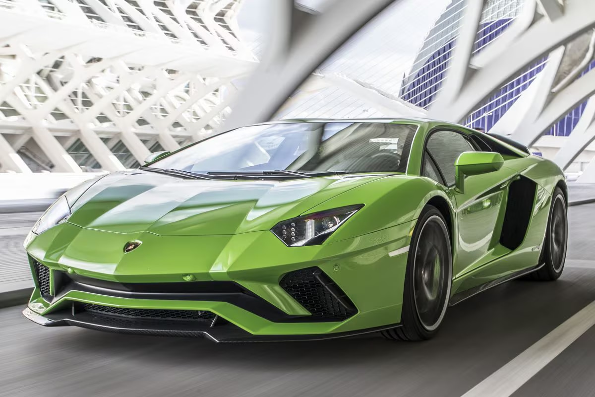 Afbeelding van een Lamborghini Aventador