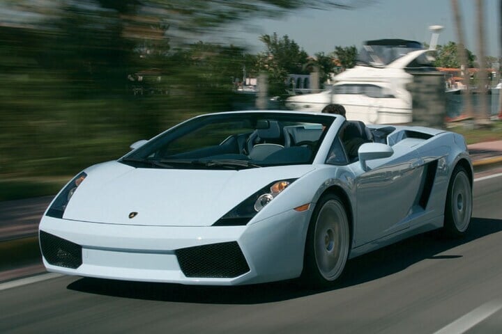 Afbeelding van een Lamborghini Gallardo