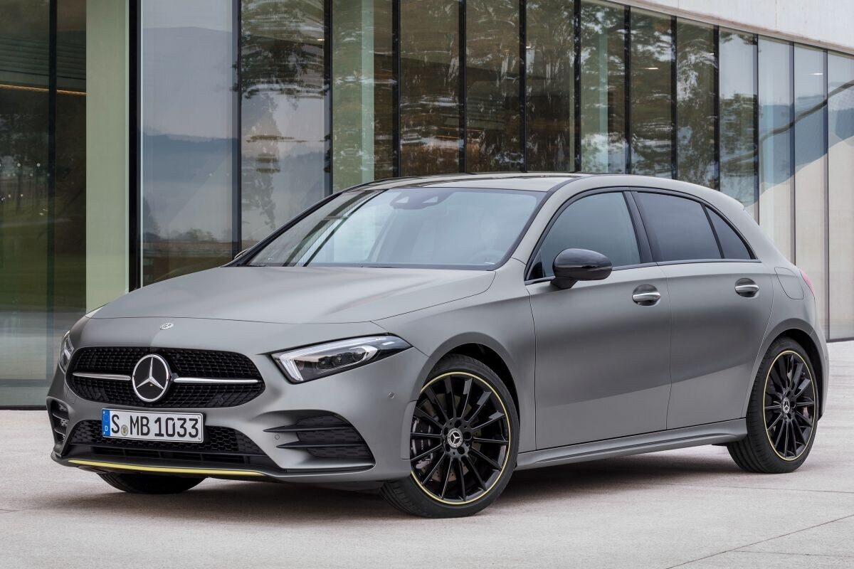 Afbeelding van een Mercedes-Benz A-Klasse AMG line