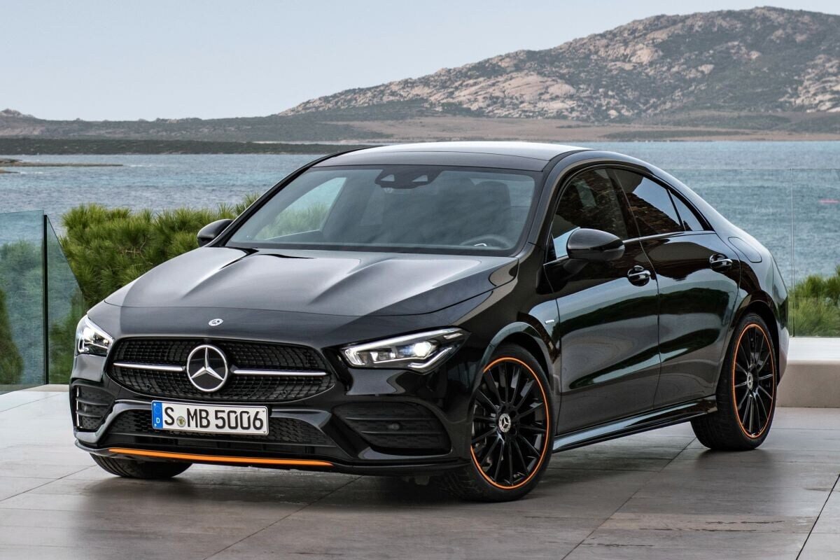 Afbeelding van een Mercedes-Benz CLA 180