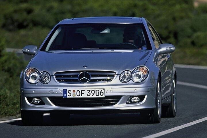 Afbeelding van een Mercedes-Benz CLK