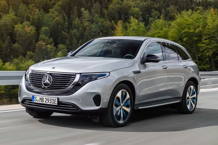 Afbeelding van een Mercedes-Benz EQC
