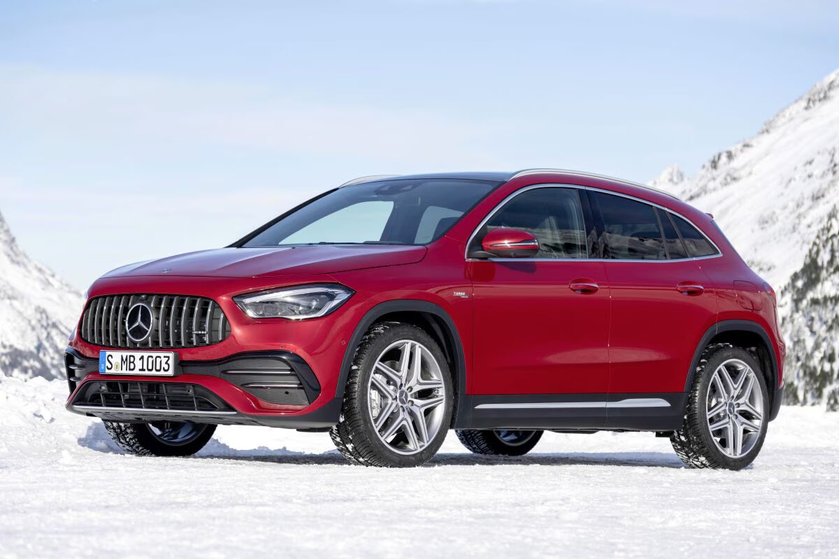 Afbeelding van een Mercedes-Benz GLA 180