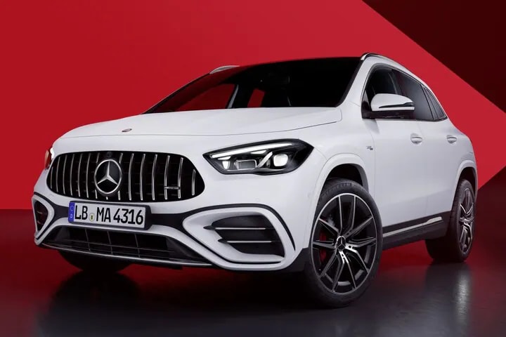 Afbeelding van een Mercedes-Benz GLA