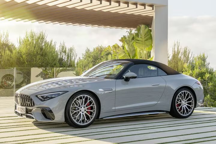 Afbeelding van een Mercedes-Benz SL