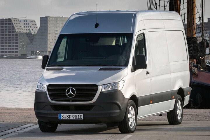 Afbeelding van een Mercedes-Benz Sprinter