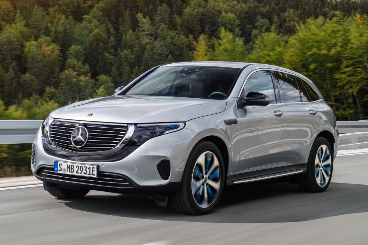 Afbeelding van een Mercedes-Benz EQC 400