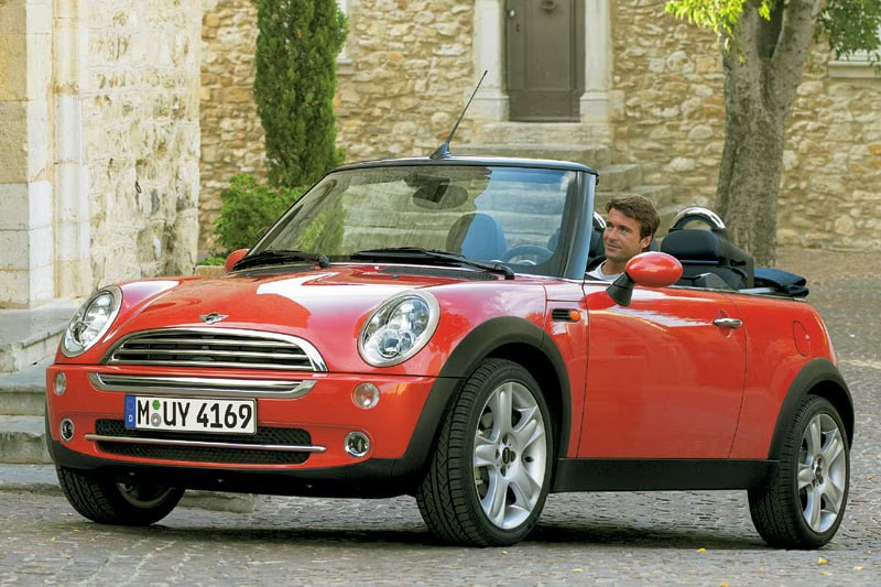 Afmetingen MINI Cooper (2001-2009)