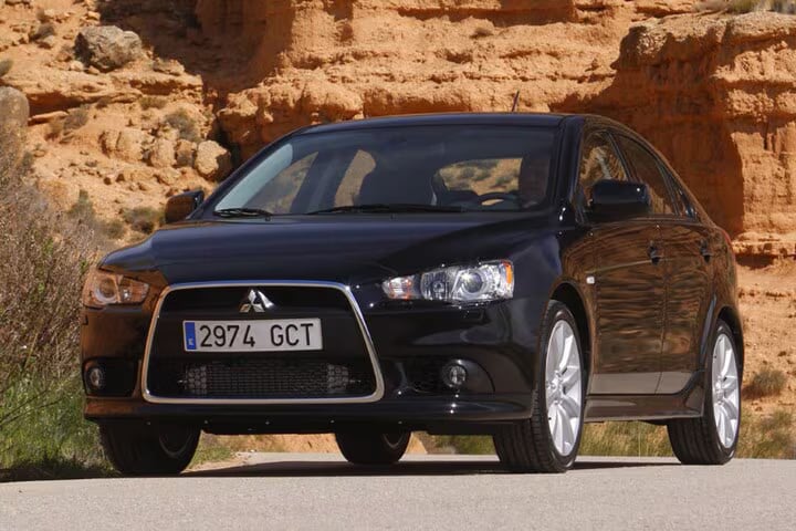 Afbeelding van een Mitsubishi Lancer
