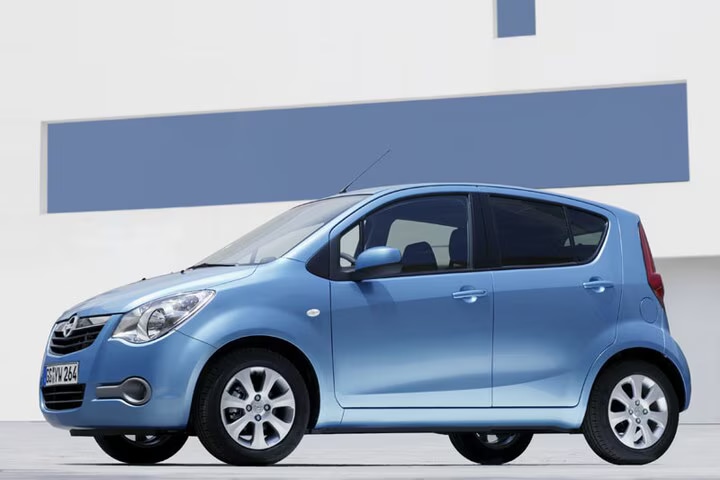 Afbeelding van een Opel Agila
