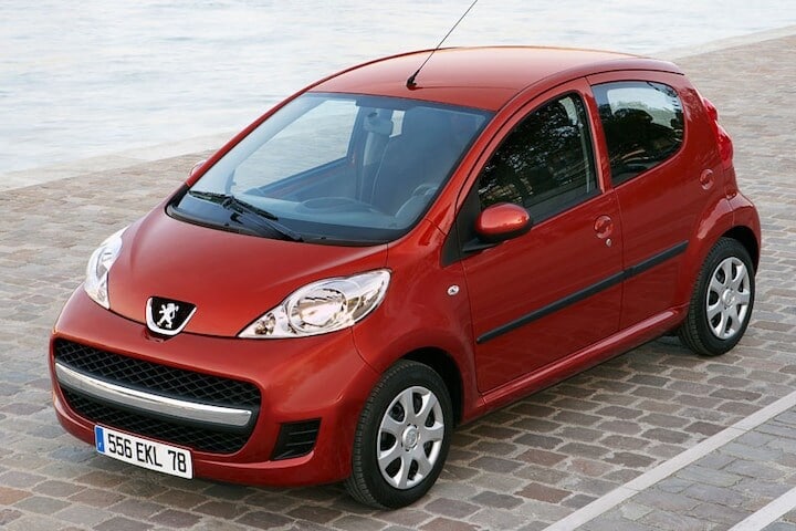 Afbeelding van een Peugeot 107